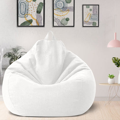 LinenLounge – Luxurious Linen Bean Bag Set with Filling