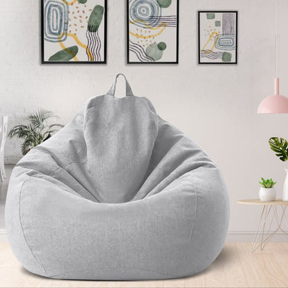 LinenLounge – Luxurious Linen Bean Bag Set with Filling