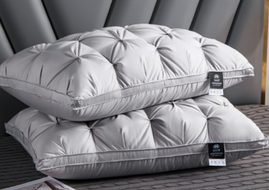 DREAMFEATHER – Almohada de plumas de ganso de lujo para un sueño reparador
