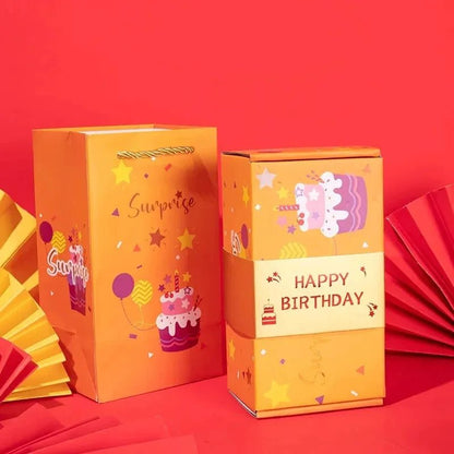 LumiAura Verrassingsgeschenkdoos | Elegante pop-up herinneringsdoos voor verjaardagen, jubilea en vieringen