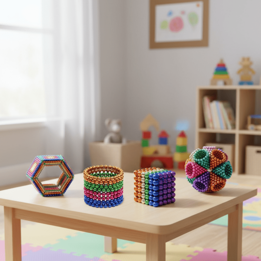 MAGNABUILD – Magnetische Lernbausteine – Fördern Kreativität und MINT-Lernen 0