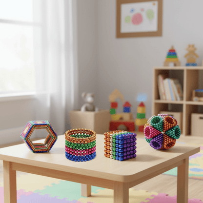 MAGNABUILD – Magnetische Lernbausteine – Fördern Kreativität und MINT-Lernen 0