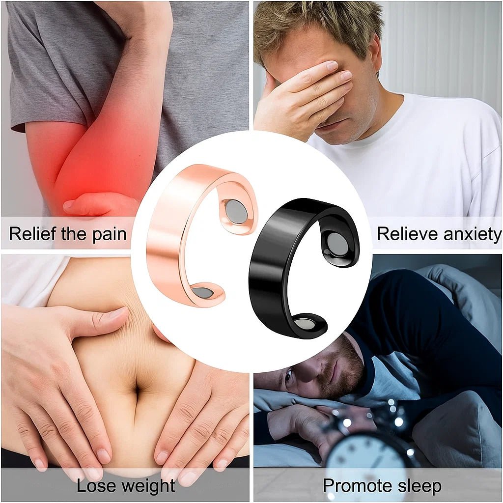 MAGNARISE – Magnettherapiering für Lymphdrainage, Durchblutung und Wellness 2