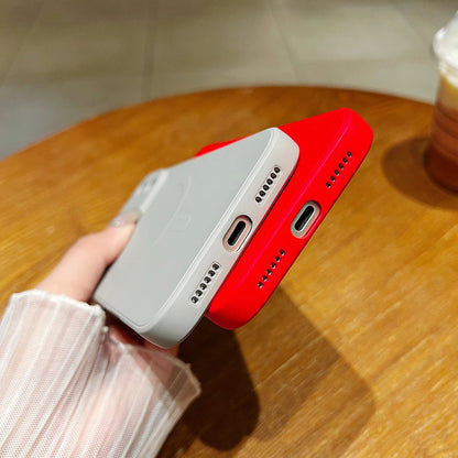 MAGNASOFT – Magnetische weiche Silikonhülle für die iPhone 17-Serie 5