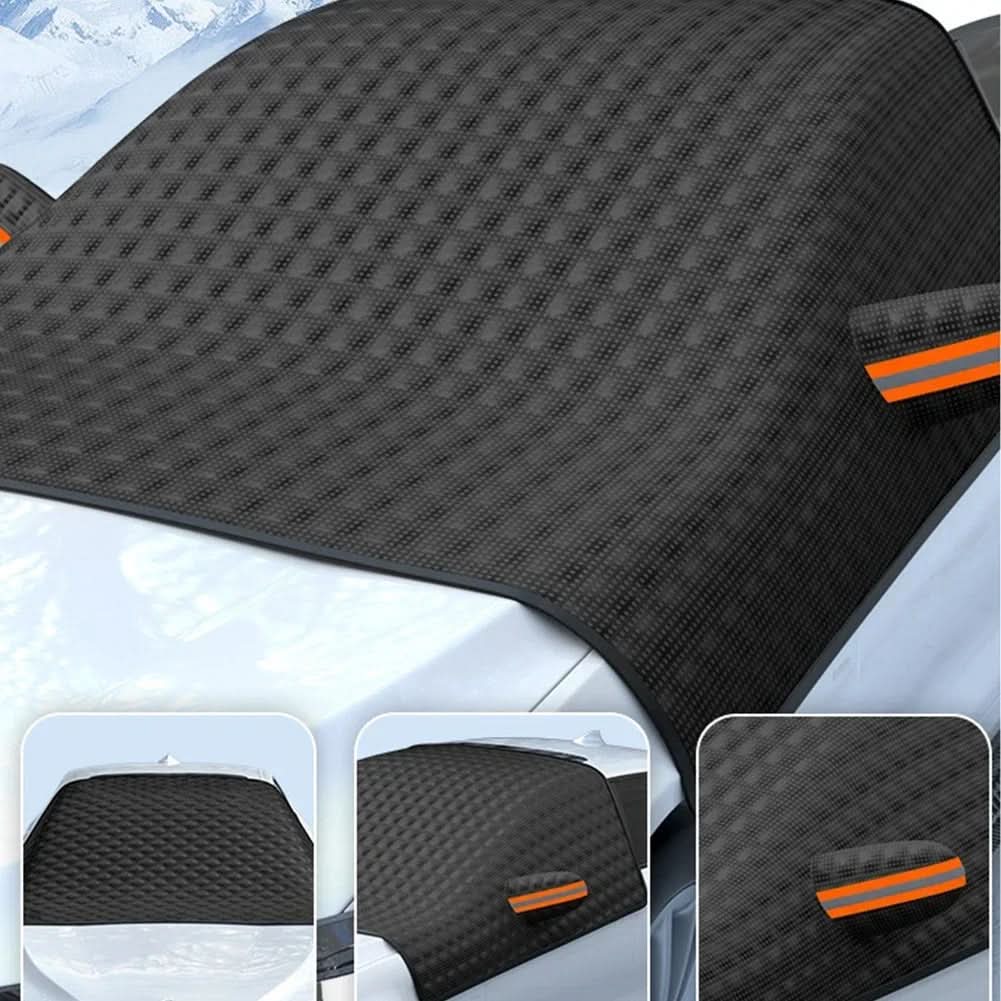 MAGTHOR – Verdickte magnetische Windschutzscheibenabdeckung für Frost und Sonne 4