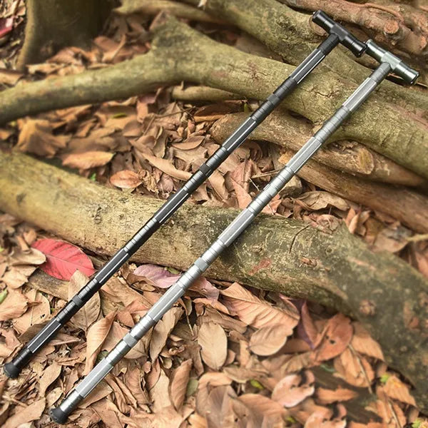TrailMate – Multifunctionele trekkingstok van aluminium voor outdoor-avonturen