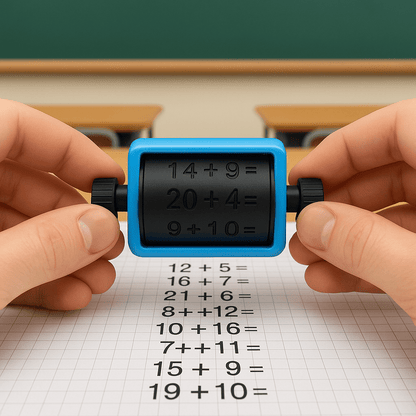 MATHROLLER – Mathe-Übungsfragen-Roller für Kinder 3