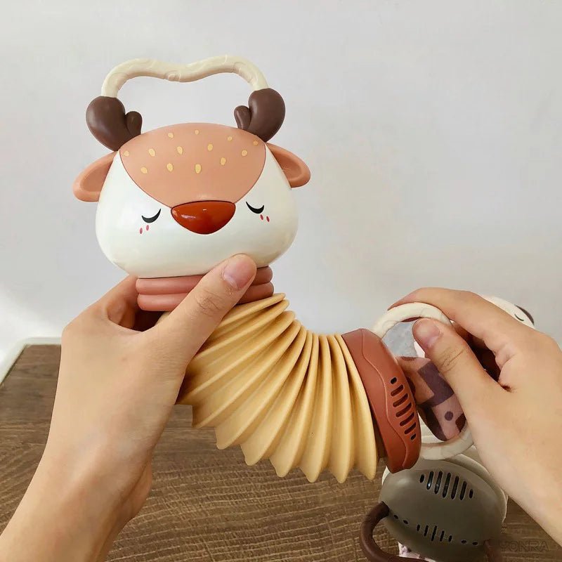 MELOTOY – Interaktive Baby-Akkordeonrassel für taktiles und auditives Spielen 3