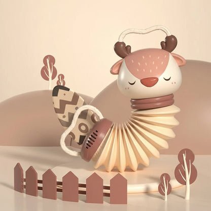 MELOTOY – Interaktive Baby-Akkordeonrassel für taktiles und auditives Spielen 9