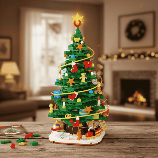 MERRYCRAFT – Bauen Sie Ihren eigenen Weihnachtsbaum-Countdown-Bausatz für Kinder und Erwachsene 0