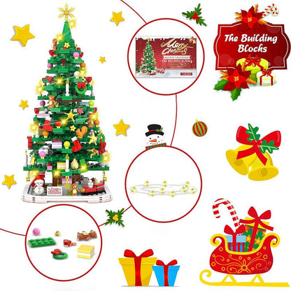 MERRYCRAFT – Bauen Sie Ihren eigenen Weihnachtsbaum-Countdown-Bausatz für Kinder und Erwachsene 5