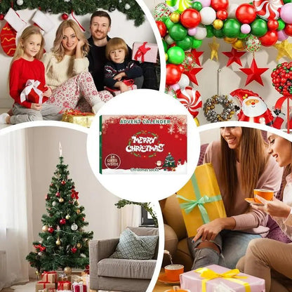 MERRYTOES 2025 – 24-tägiger Adventskalender mit Weihnachtssocken für Erwachsene 5