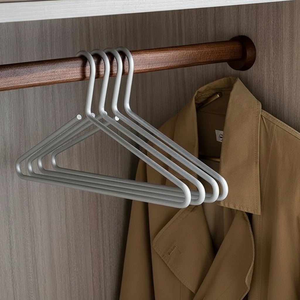 METALLOOP – Elegantes Kleiderbügel-Set in Gold und Silber für platzsparende und stilvolle Aufbewahrung 6