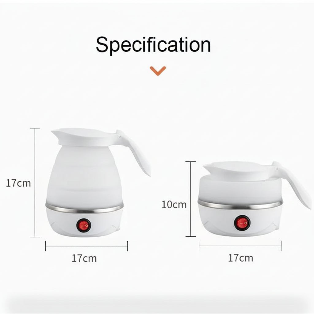 MINIHEAT – Kompakter, tragbarer Wasserkocher 0,6 l mit Faltmechanismus 4