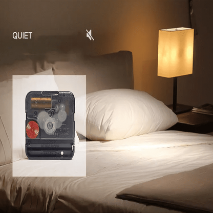 MINIMAWOOD – Elegante Wanduhr aus Massivholz mit Pendelwerk 3