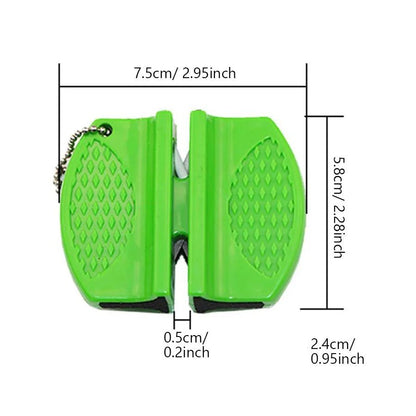 MINISHARP – Doppelseitiger, tragbarer Messerschärfer für schnelle Nachschärfungen 6
