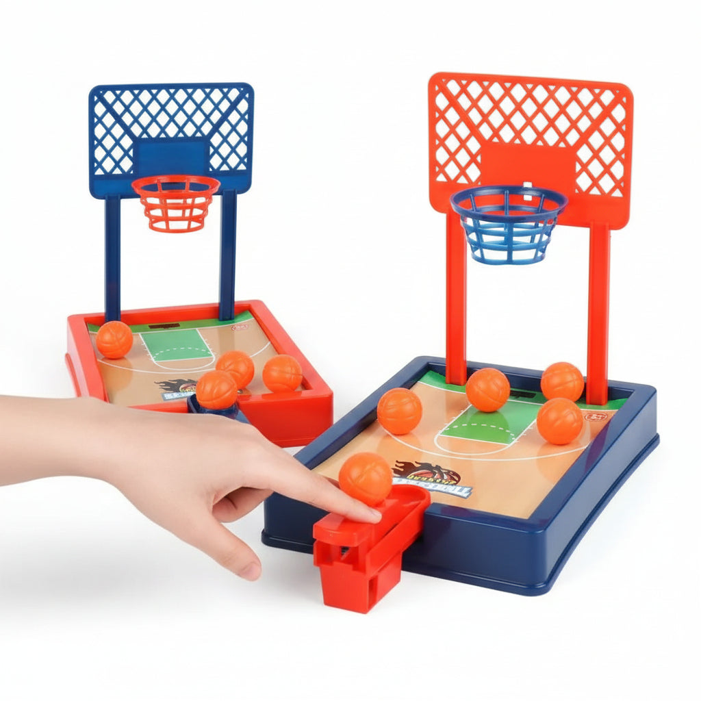 MINISHOT – Tragbares Mini-Basketballspiel-Set für Schreibtisch, Reisen und Familienspaß 2