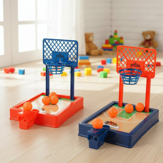 MINISHOT – Tragbares Mini-Basketballspiel-Set für Schreibtisch, Reisen und Familienspaß 6