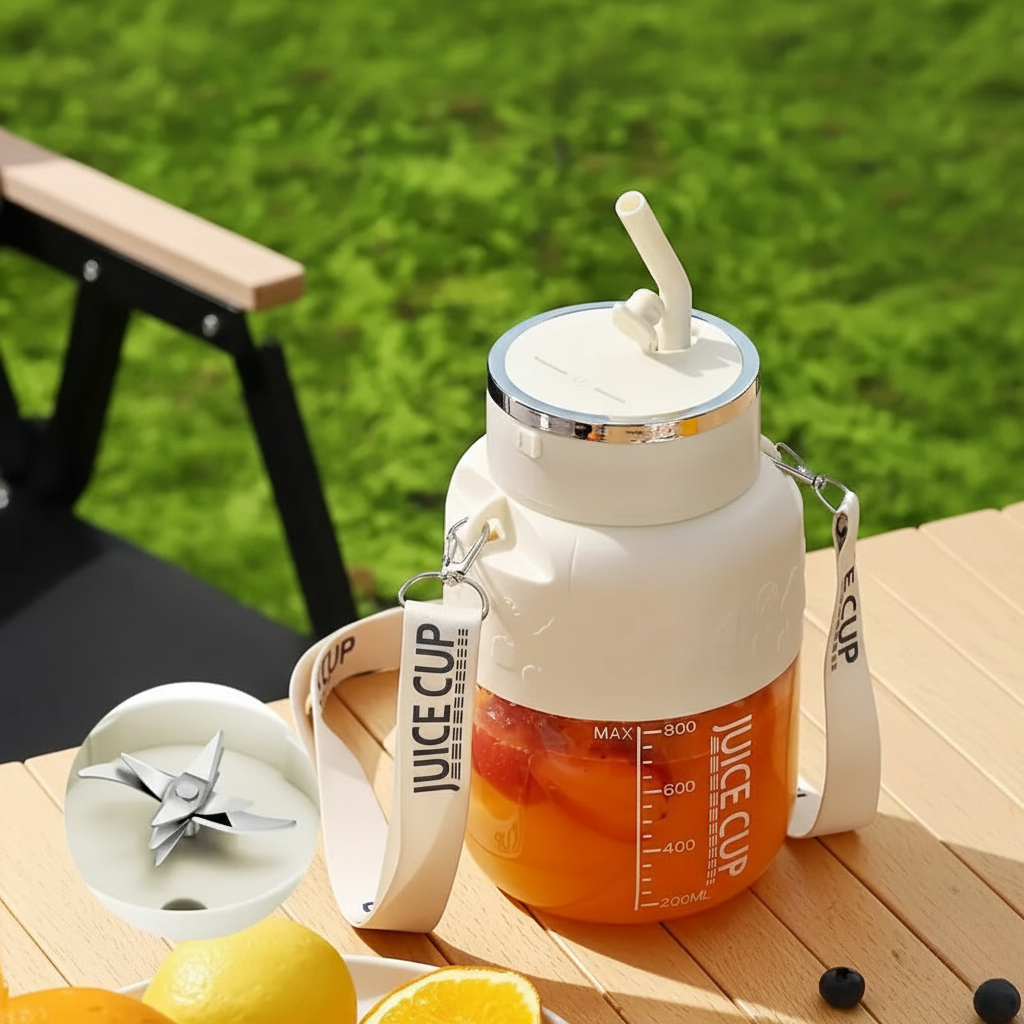 MIXLUX – Kompakter Smoothie-Mixer mit leistungsstarkem 10-Klingen-System 1