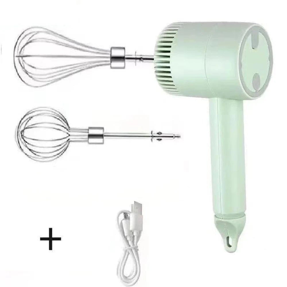 MIX GO – Mini-Funk-Elektro-Handmixer mit 200 W und 3 Geschwindigkeitsstufen 10