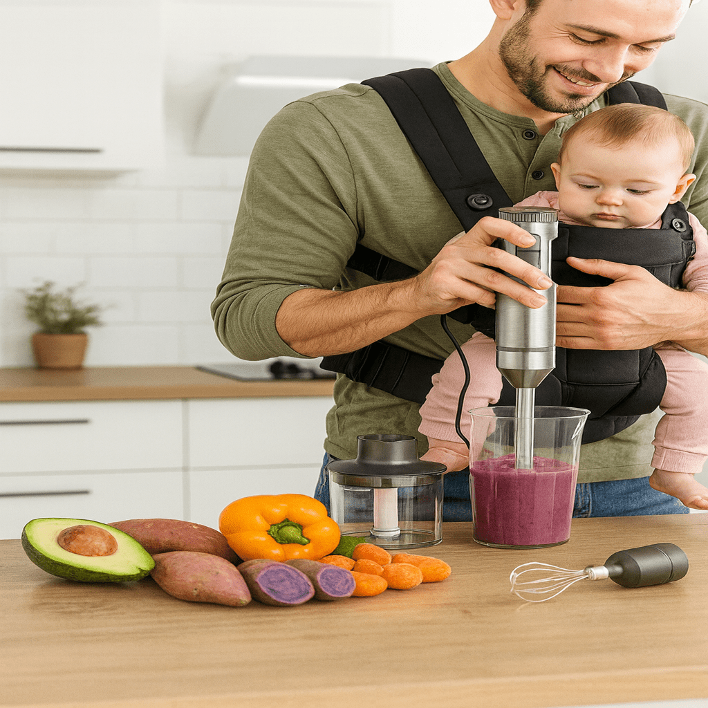 MIX STORM – 1000-W-4-in-1-Stabmixer mit 14 Geschwindigkeitsstufen 1