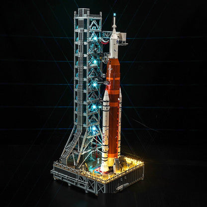 MOONBOUND – Von Artemis inspiriertes Weltraum-Startsystem-Modellbausatz mit Rakete und Turm 1