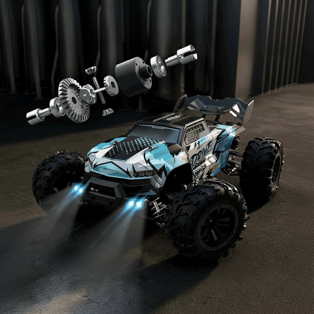 MUDSTORM – 1:16 Elektrischer Offroad-RC-Truck mit LED-Scheinwerfern 4
