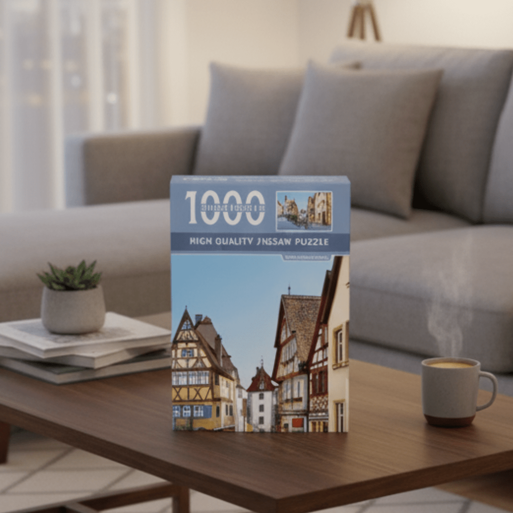 MUSEBLOCK – Kompaktes Puzzle mit Ölgemälden von Van Gogh 1