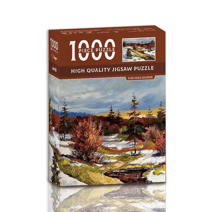 MUSEBLOCK – Kompaktes Puzzle mit Ölgemälden von Van Gogh 16