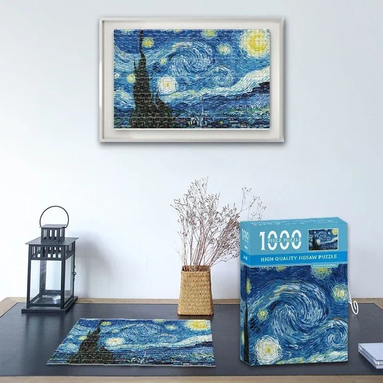 MUSEBLOCK – Kompaktes Puzzle mit Ölgemälden von Van Gogh 4