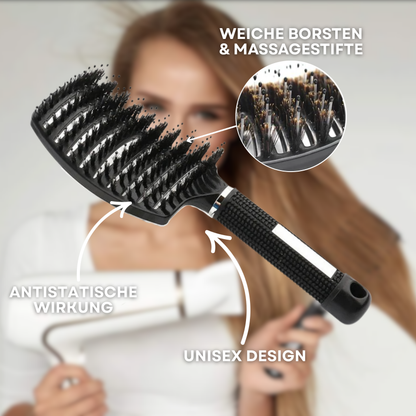 Spazzola magica - spazzola indolore per capelli brillanti e sani