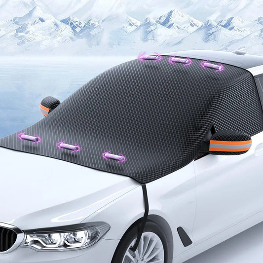 FrostGuard Cover – Magnetic Car Snow Cover 258×114 cm