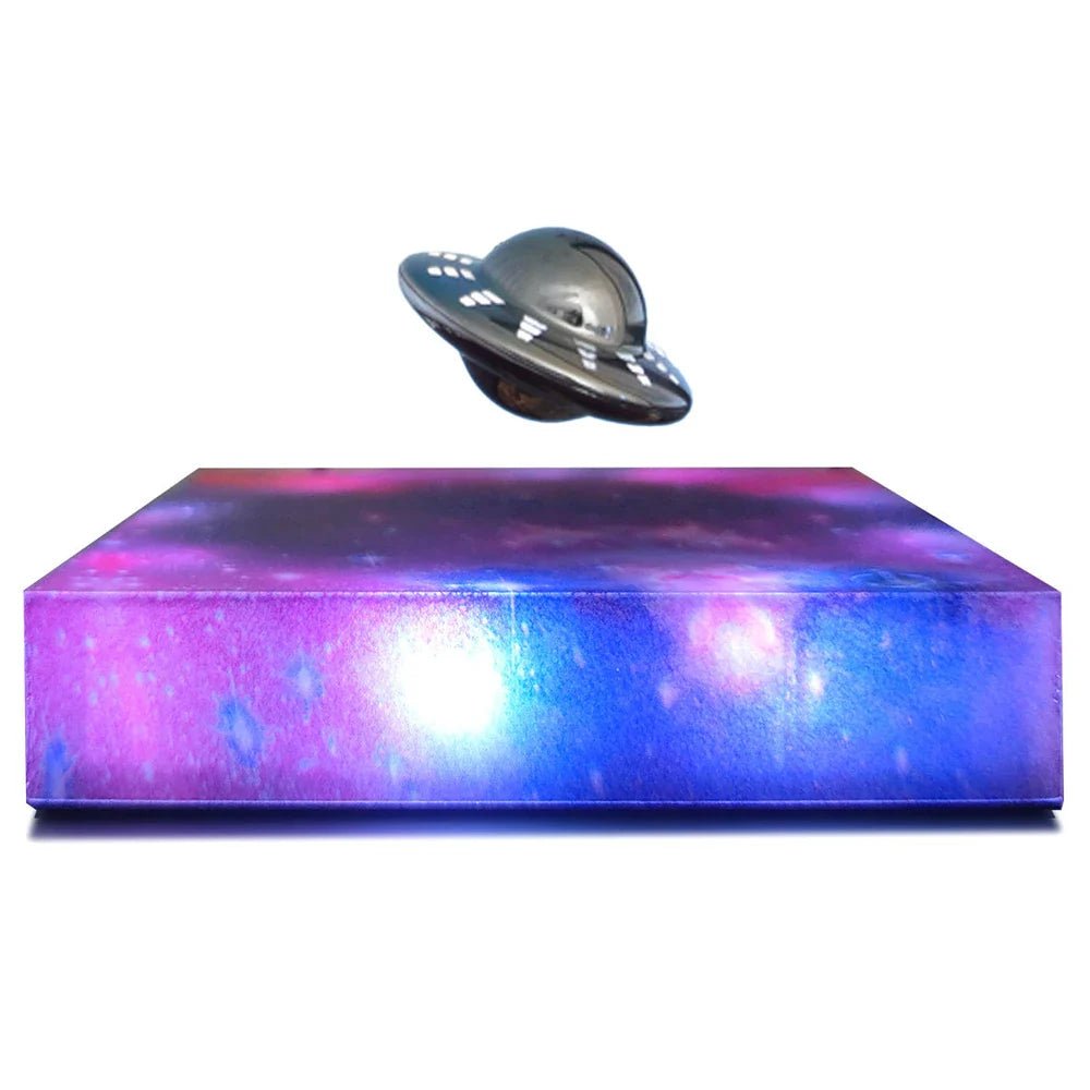 ORBITGLOW – Magnetic LED Night Lamp with Floating Spaceship Design