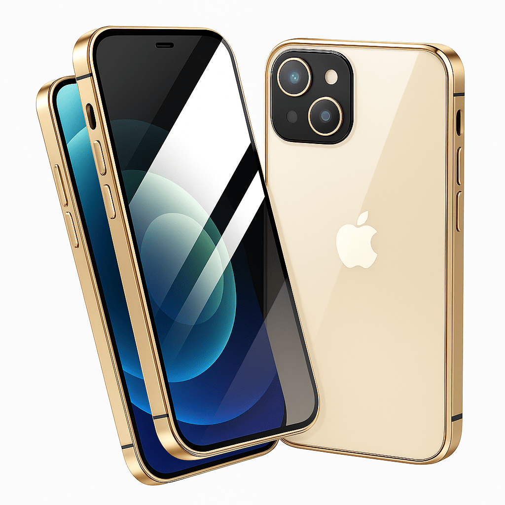 SECREVO – Magnetic Privacy Case for iPhone with Screen Protector