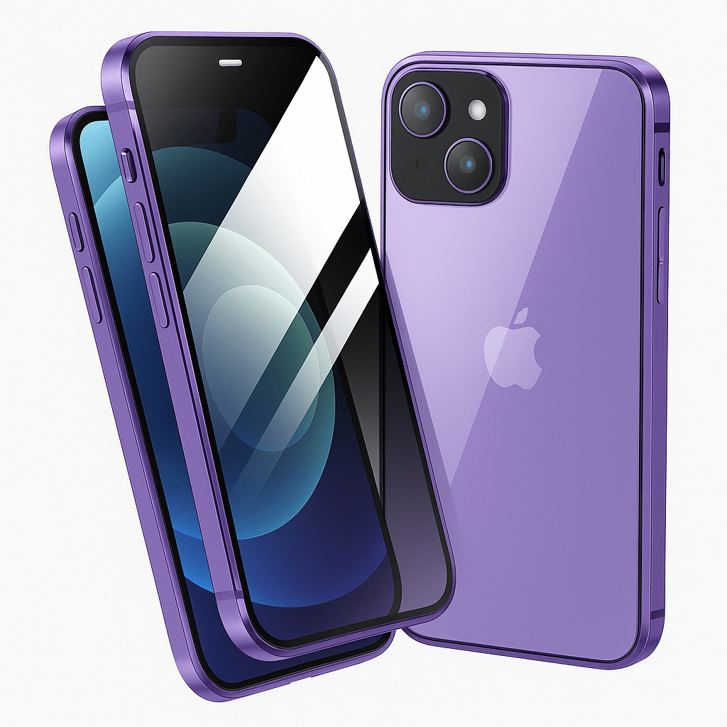 SECREVO – Magnetic Privacy Case for iPhone with Screen Protector