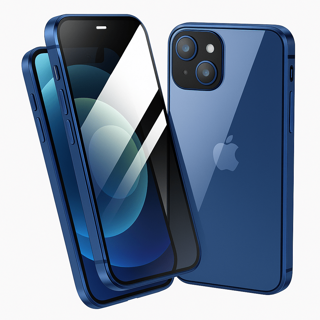 SECREVO – Magnetic Privacy Case for iPhone with Screen Protector