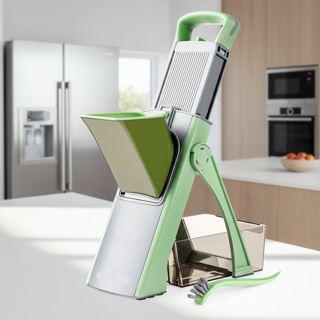VEGIMASTER – Multifunctional Vegetable Chopper & Foldable Slicer
