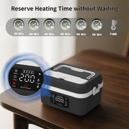 WORKWARM – Wiederaufladbare elektrische Lunchbox ohne Wasser