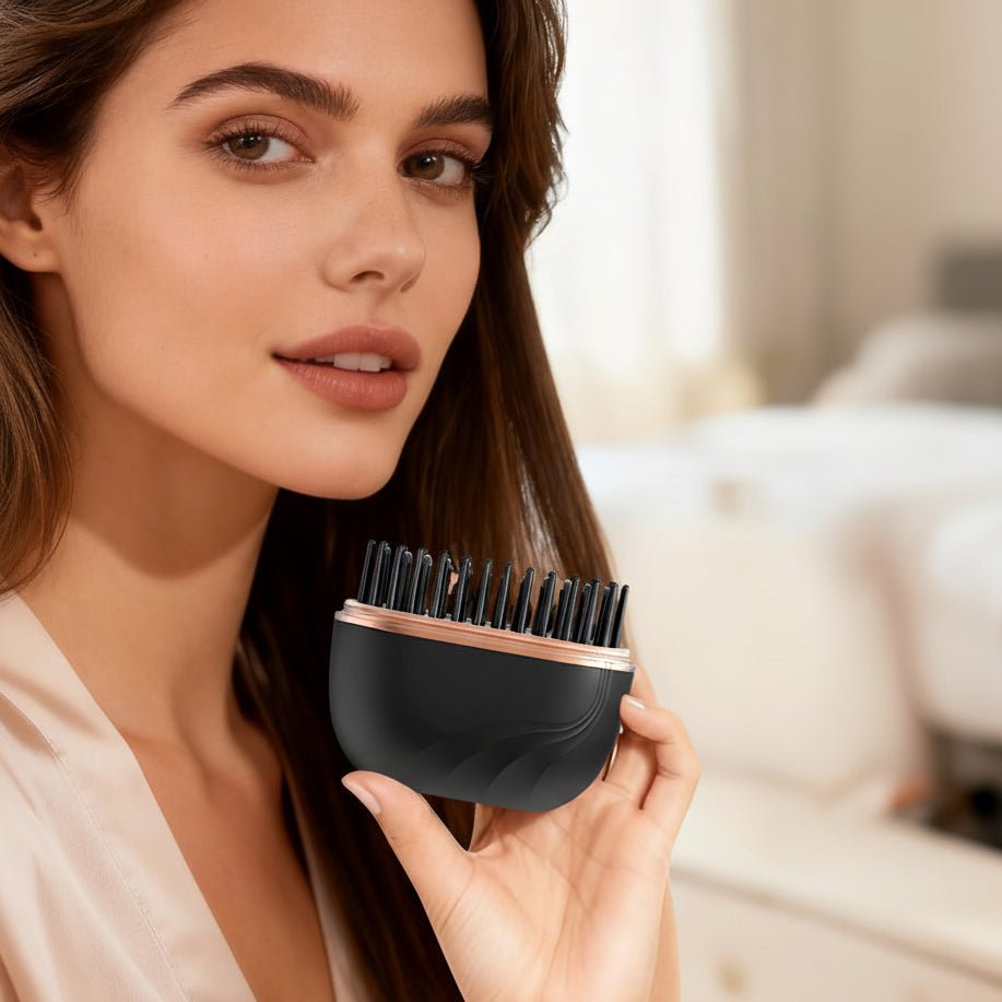 HAIRSTYLIA – Peine alisador inalámbrico para peinados perfectos