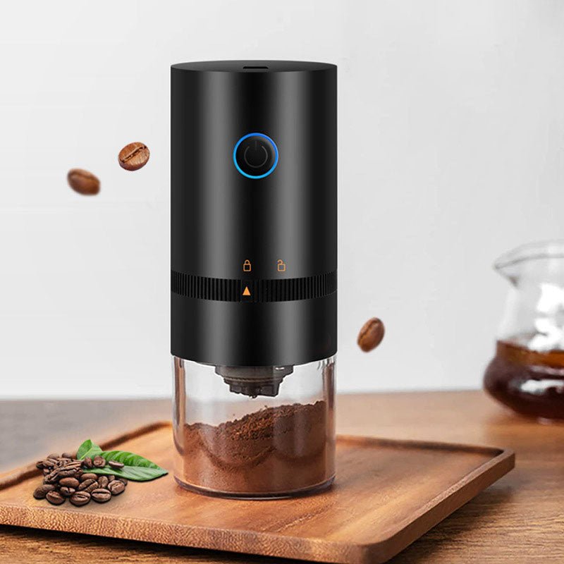 COFFFLOW – Draadloze koffiemolen voor verse koffieplezier met één druk op de knop
