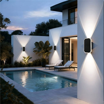LUXSOLIS – Elegante Solar-Zaunleuchte mit 3 Lichtmodi