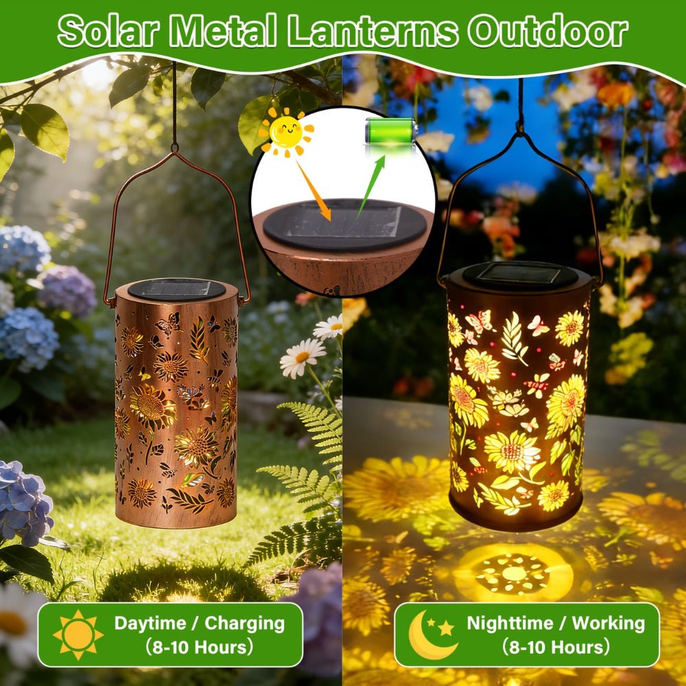 RADIORA – Lámpara solar de jardín ambiental para iluminación decorativa exterior