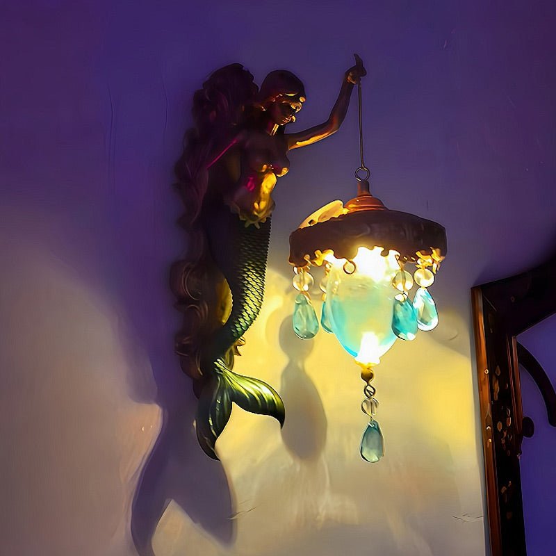 MARINA - Lámpara de pared vintage para interior con luz suave y cálida