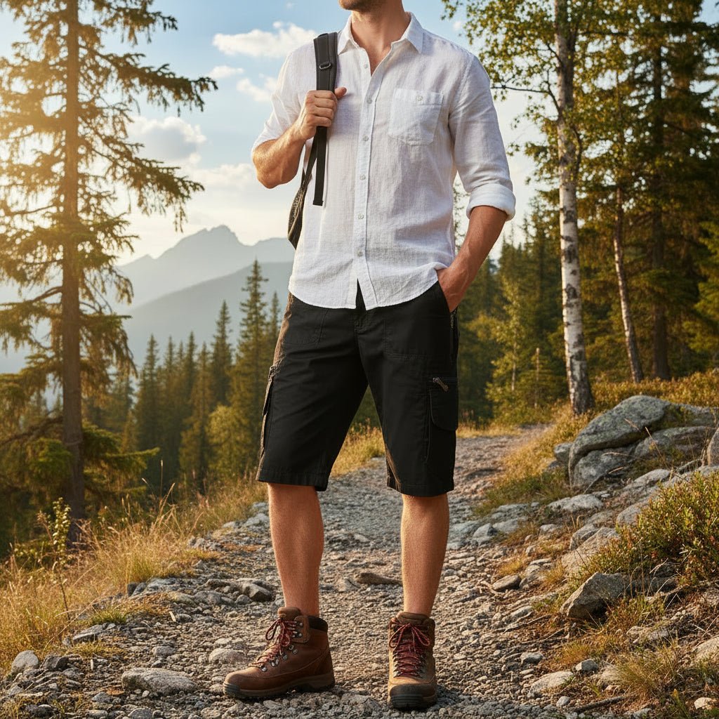TACTICFLOW – Tactical cargo shorts for men with practical multi-pocket design