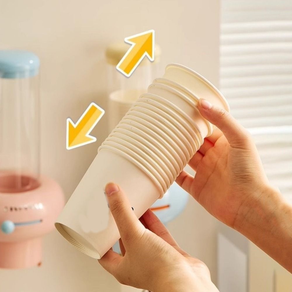CUPHOLD – Wandbekerhouder voor schone en ruimtebesparende gebruik