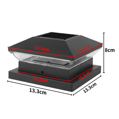 SHINEFLOW – Decorative Solar Post Light for Stylish Outdoor Areas