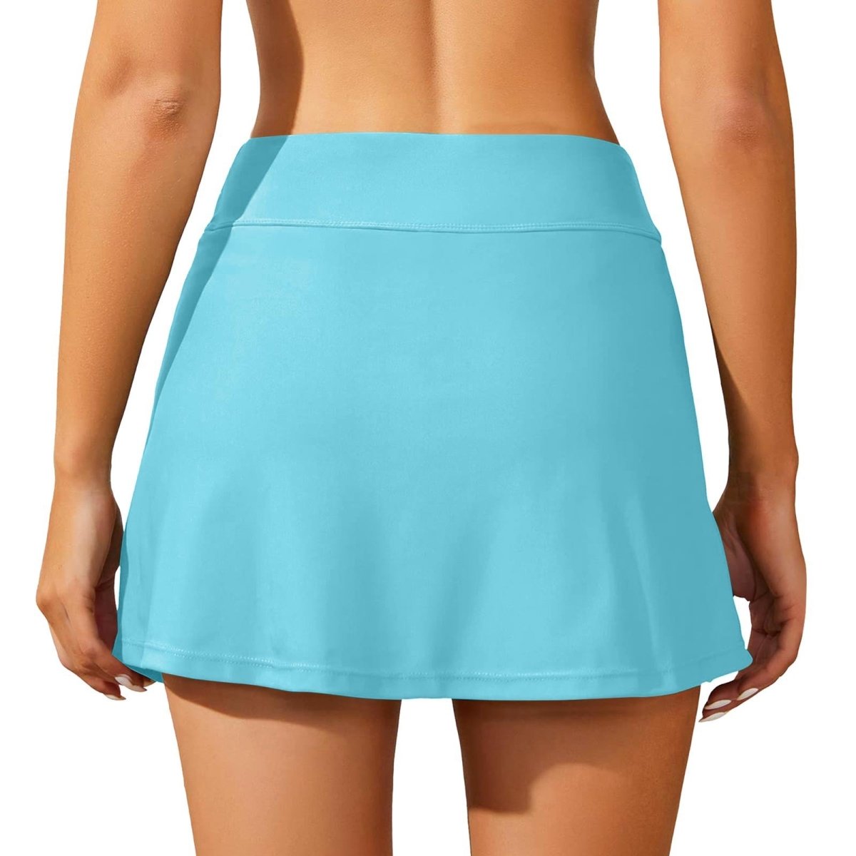 SOFTLYZERO SKIRT - Airy sports skirt with integrated shorts & flat waist