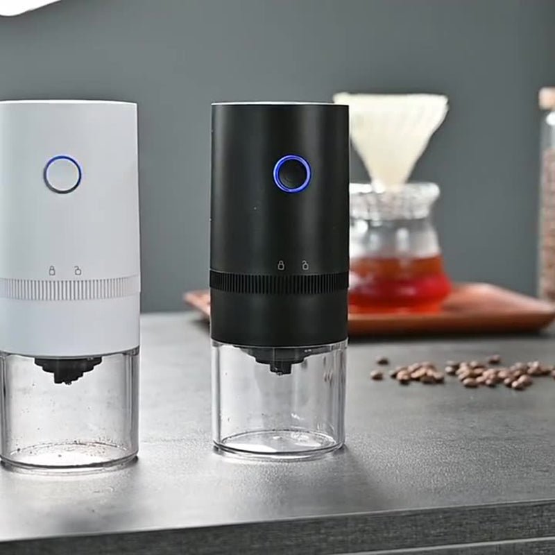 COFFFLOW – Draadloze koffiemolen voor verse koffieplezier met één druk op de knop