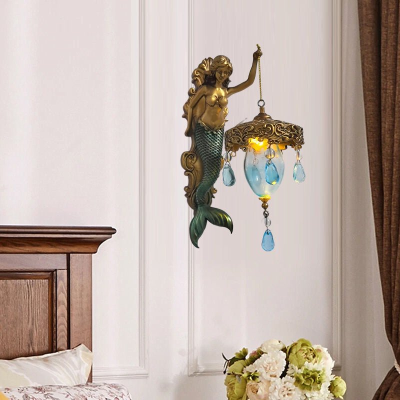 MARINA - Lámpara de pared vintage para interior con luz suave y cálida