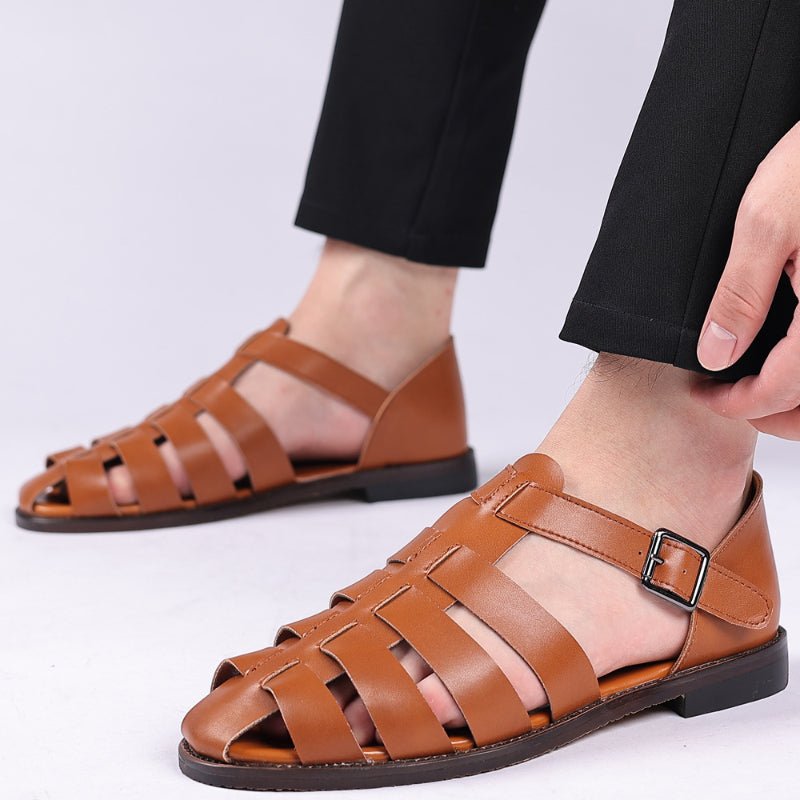 DAYWALK – Sandali da uomo classici per il tempo libero con chiusura e tessuto confortevole